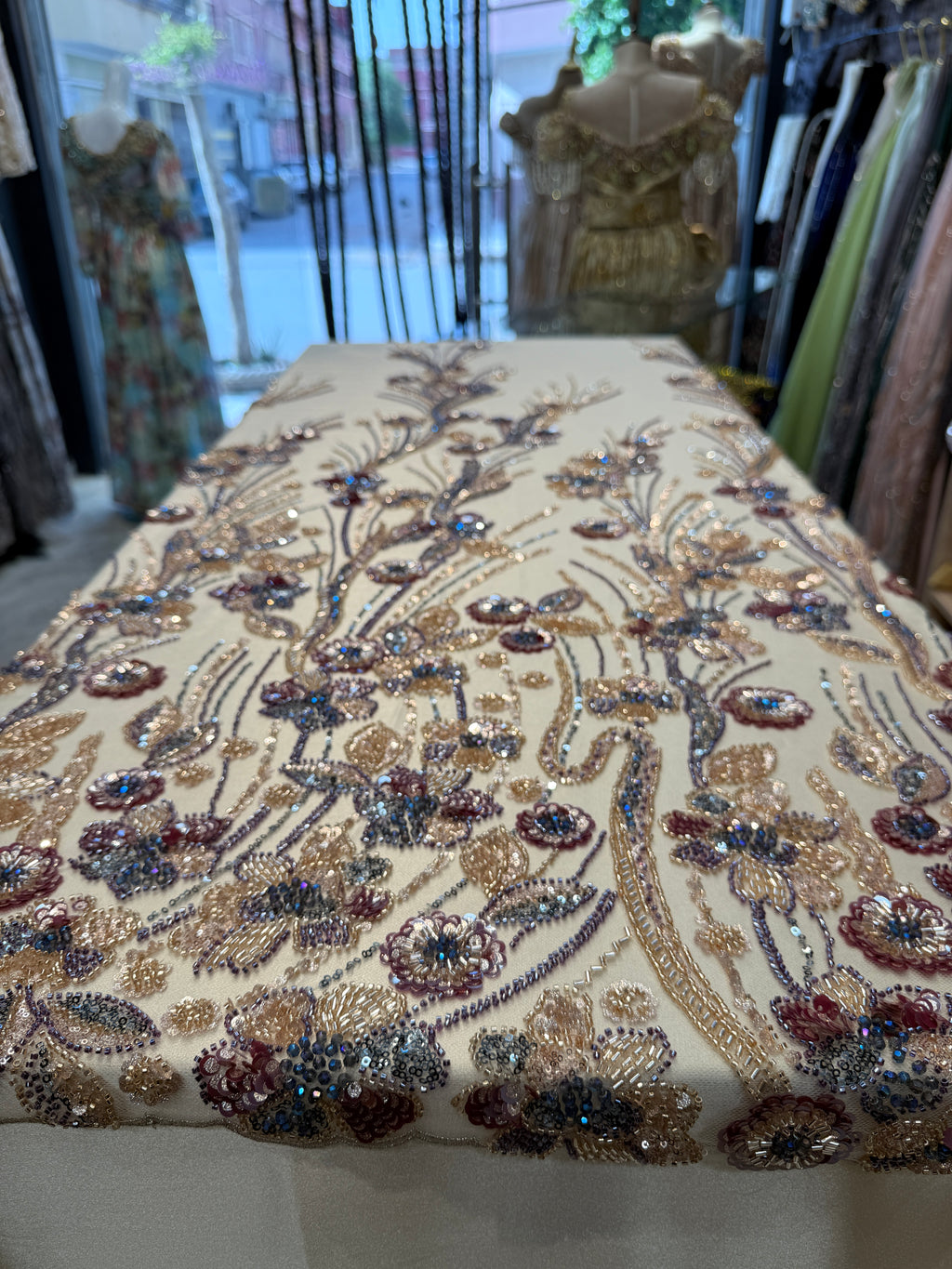 Tull New M color 3 metre Grenat