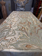 Tulle classy vert deau