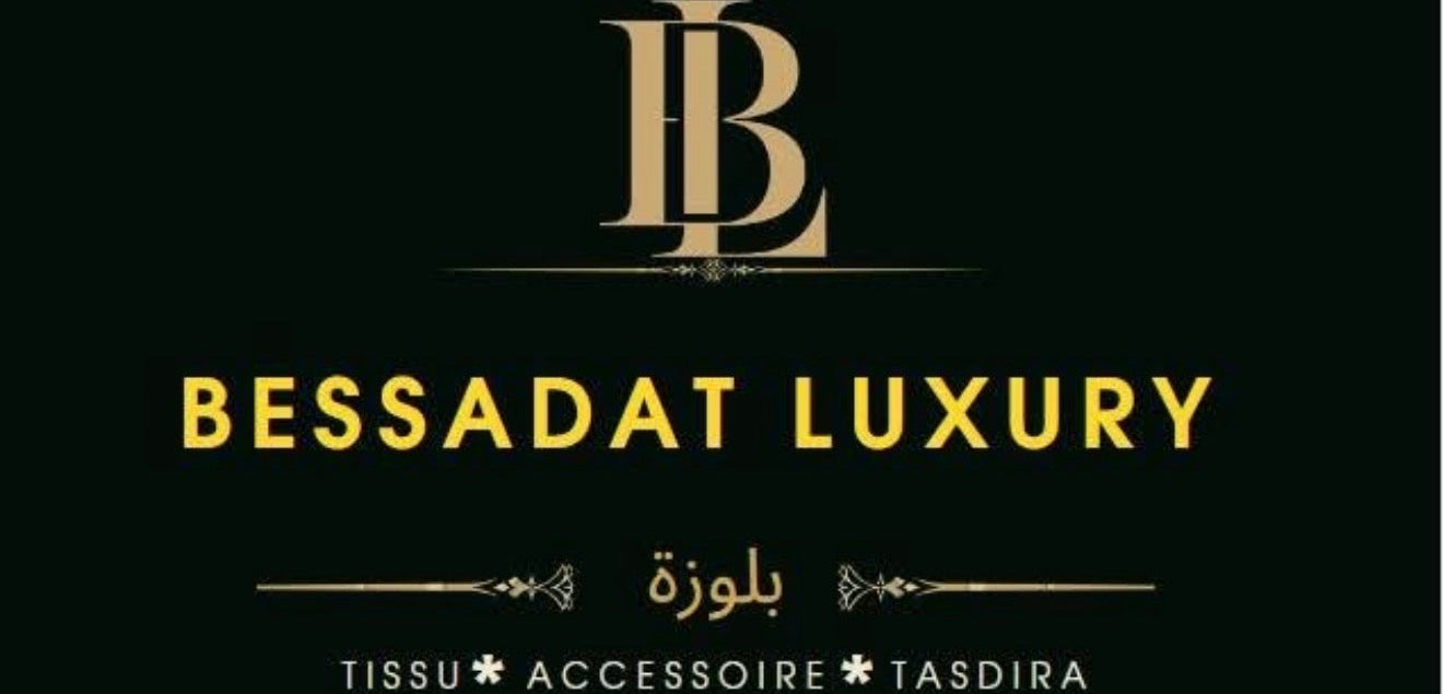 Bessadat Luxury logo on a black background