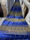 Model Versace Blue Roi